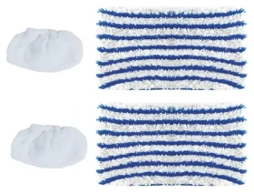 Polti Sada hadříků a froté návleků pro Vaporetto 3 CLEAN / Příslušenství pro parní mop / mikrovlákno / 4 ks