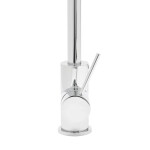 Dřezová baterie SAT Aurum s otočným ramínkem chrom SATBAUR280CR SATBAUR280CR