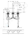 HANSGROHE Tecturis baterie