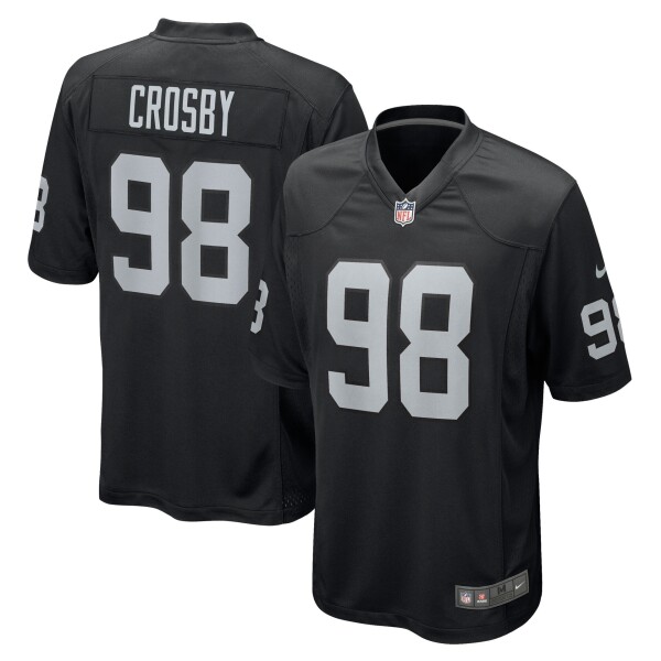 Nike Pánský dres Las Vegas Raiders NFL Maxx Crosby #98 Game Velikost: M