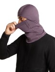Unisex merino kukla ICEBREAKER Unisex Merino 360 RealF Element Balaclava, Grey Plum