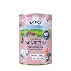 Baltica Smaki regionów Jehněčí / Konzerva pro kočky / monoprotein / bez obilovin / 400 g