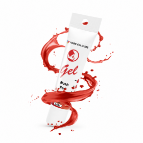Gelová barva tuba Food Colours Blush Red (30 g)