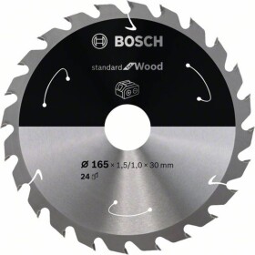 Bosch Accessories Bosch 2608837688 tvrdokovový pilový kotouč 165 x 30 mm Počet zubů (na palec): 24 1 ks