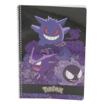 Pokémon A4 blok kroužkový Gengar