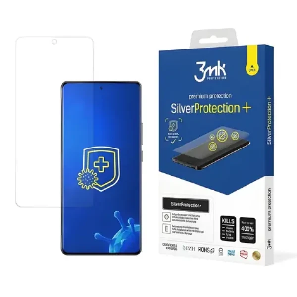 3mk SilverProtection+ pro Realme GT 6T / Ochranná fólie / antimikrobiální