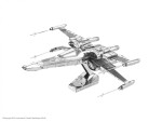 Metal Earth 3D Puzzle Star Wars: Poe Dameron's X-Wing Fighter