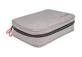 DeLock Organizér šedá / Taška na příslušenství / Polyester / 175 × 235 × 60 mm (18412)