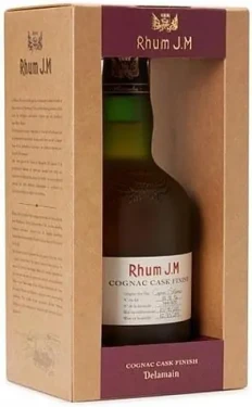 J.M RHUM Rum Cognac Delamain Cask #2 2005 / Martinique / Vintage / 41,2 % / 0,5 l (3329060001589)