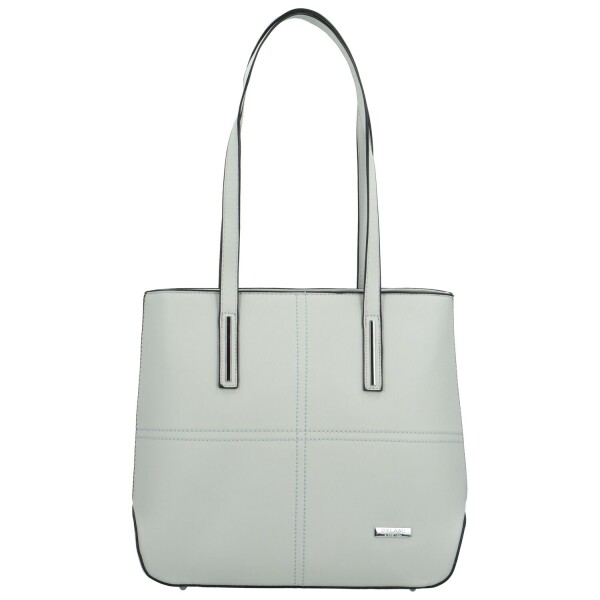 Moderní dámská kabelka na rameno Delami Glimmer, světle šedá