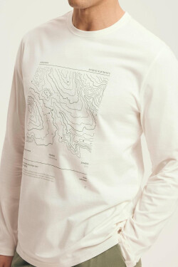 Pyžamo Henderson 43464 Místní délka/r M-3XL krém 3xl