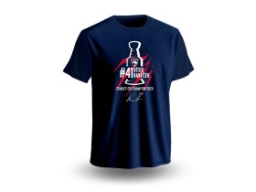 Dětské tričko Vítek Vaněček #41 Stanley Cup Champion 2025 Florida Panthers NHL Blue Velikost: Dětské M (9 - 11 let)