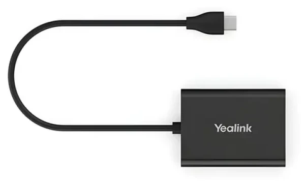 Yealink EHS61 / Ovládací adaptér / pro headsety WH62/63 / černá (1308113)