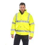 Portwest Bunda Hi-Vis S463 bomber zimní výstražná s reflexními pruhy