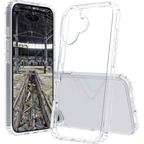 JT Berlin BackCase Pankow Clear zadní kryt na mobil Apple iPhone 16 Plus transparentní indukční nabíjení