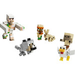 LEGO LEGO® Minecraft® 21592 Kuřecí žokej a útok v poušti