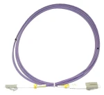 XtendLan optický patch kabel LC-LC OM4 15 m / Optický patch kabel / Duplex / 50/125 µm / LS0H (FOP-LCLC-D-15-50-OM4)