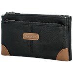 Stylová dámská koženková crossbody kabelka MaxFly Gimalli, černá