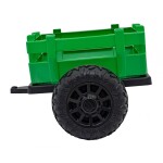 Mamido Dětský elektrický traktor BLAST s přívěsem 2x200W zelený
