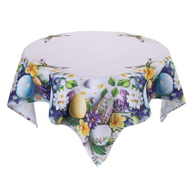 Středový ubrus s potiskem VELIKONOČNÍ VAJÍČKA 85 x 85 cm
