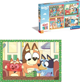 Puzzle 4in1 Bluey - Clementoni