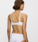 Triumph – Modern Soft+Cotton: jemná podprsenka s kosticemi Triumph WHITE 75F