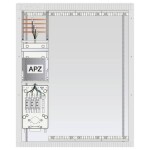 ABN SZ132AL0402 Elektroměrový rozvaděč Obsah 1 ks