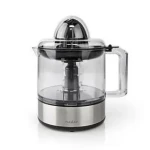 Nedis Citrus Presses KAJC110CBK stříbrná / Lis na citrusy / 30 W / 0.8 l (KAJC110CBK)