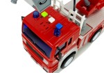 Mamido Hasičský vůz s natahovacím mechanismem a žebříkem, červený 1:20 se zvukem