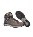 BRIONE CTX MID kotníkové unisex tmavě hnědá 40