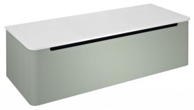 SAPHO - KERALA umyvadlová skříňka 120x35x47,5cm, 1x zásuvka, verde KR120-4444