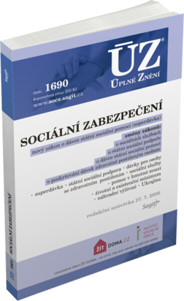 ÚZ 1690 Sociální zabezpečení