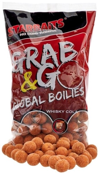 Starbaits Boilies Global Whisky Cola - 20mm 800g,Starbaits Boilies Global Whisky Cola - 20mm 800g