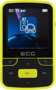 ECG B.TONE 5710 BT limetková / MP3 přehrávač / 32GB / Bluetooth 5.2 / FM tuner / microSD (100002081695)