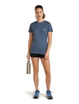 ICEBREAKER Wmns Mer 150 TechLite SS Tee ICEBREAKER, Dawn velikost: S