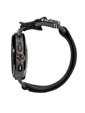 Aulumu CS03 Titanium Mag Buckle Quick-Release řemínek, černá spona, černý pásek (6975941662294)