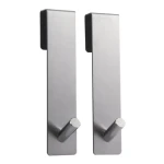 MSV NOKO 2 ks závěsných háčků na sprchovou zástěnu nerezová ocel / 10 mm (3700703997702)