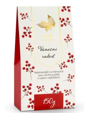 Mandle v mléčné čokoládě se skořicí Vánoční Radost 150g