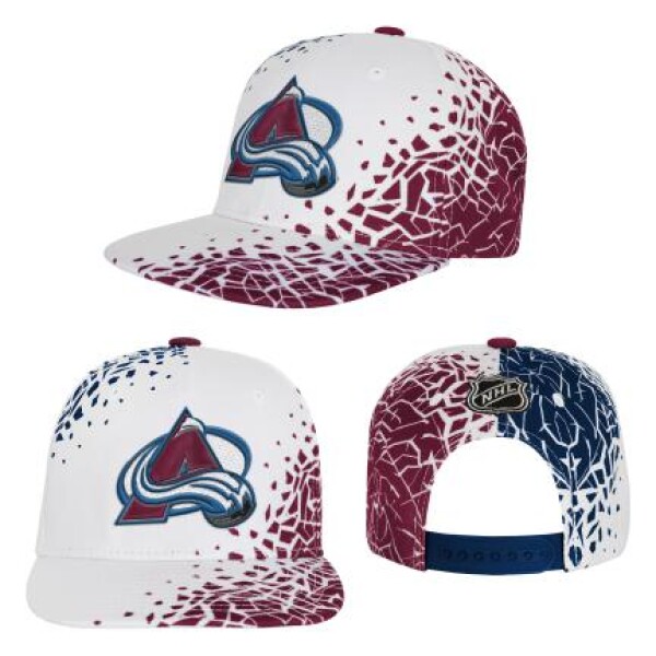 Outerstuff Dětská kšiltovka Colorado Avalanche NHL New Edge Flatbrim Snapback
