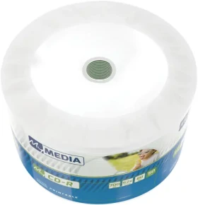 MyMedia CD-R 700MB / Datové médium / 52x / 80 min / 50 ks / spindl / Inkjet Printable (69206)