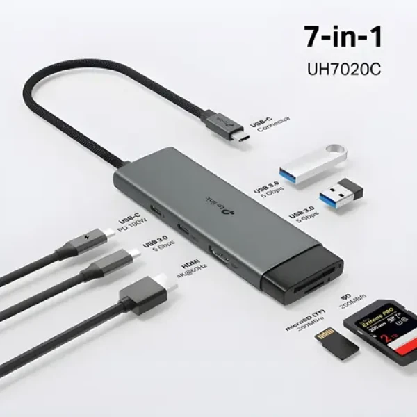 TP-Link UH7020C / USB hub / Type-C / 7 portů (UH7020C)
