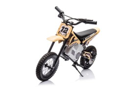 Mamido Dětská elektrická motorka Cross 350W 36V béžová