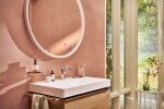 HANSGROHE - AddStoris Dávkovač mýdla s držákem, matné sklo/chrom 41745000
