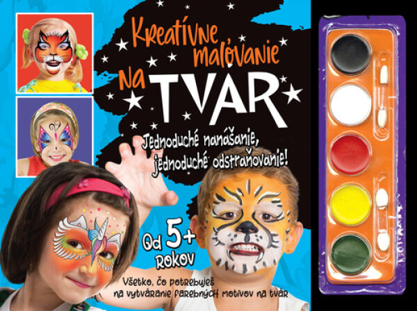 Kreatívne maľovanie na tvár