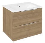 SAPHO - CIRASA umyvadlová skříňka 59,2x52x46cm, dub cuneo CR611-2525