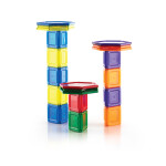 GuideCraft Magnetická stavebnice - PowerClix Solids set (94ks)