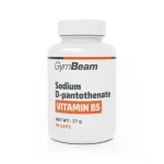 Vitamin B5 (Pantothenát sodný) - GymBeam (90 kaps.) (106255-1-90caps)