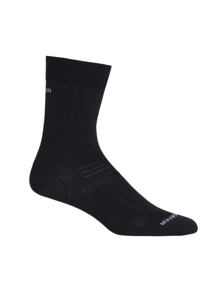 Dámské merino ponožky ICEBREAKER Wmns Hike Liner Crew, Black velikost: 41-43 (L)