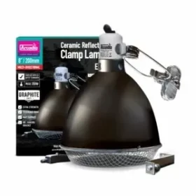 Arcadia Clamp Lamp Pro D3 UV Basking Lamp - Graphite (FP-RARMG160X)