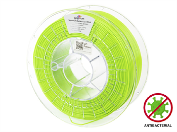 Filament Spectrum SafeGuard PLA 1,75 mm LIME GREEN 1 kg